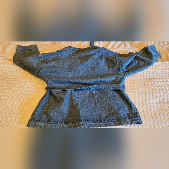 Vero Moda Blue Jean Jacket Wrap Style - Picture 3 of 3